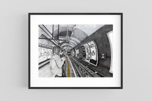 Mind the Gap Open Edition Print