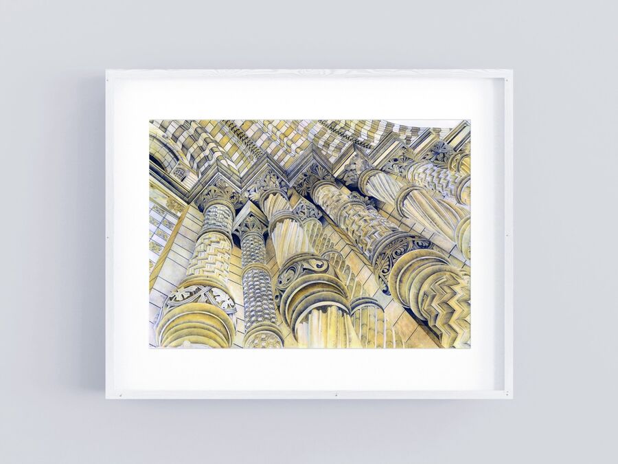 Natural History Museum Painting