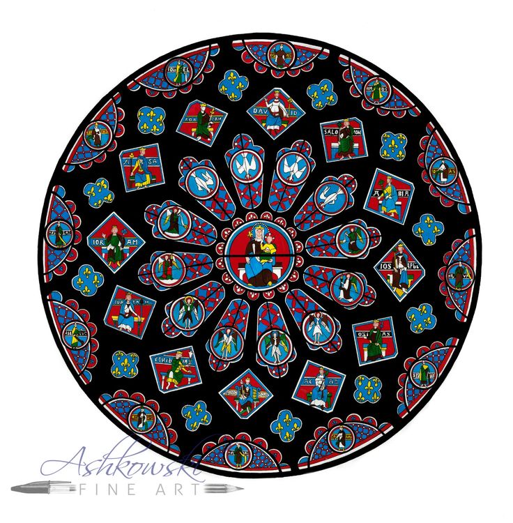 Notre Dame Rose Window