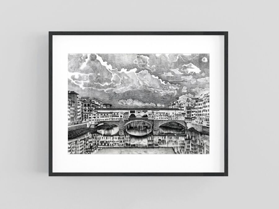 "Ponte Vecchio" Giclee Print