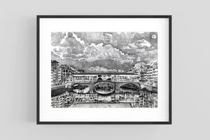 Ponte Vecchio Open Edition Print