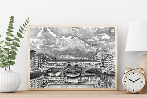 "Ponte Vecchio" Giclee Print