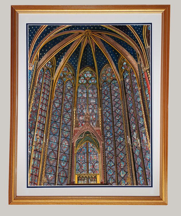 Sainte Chapelle Limited Edition Giclee Print