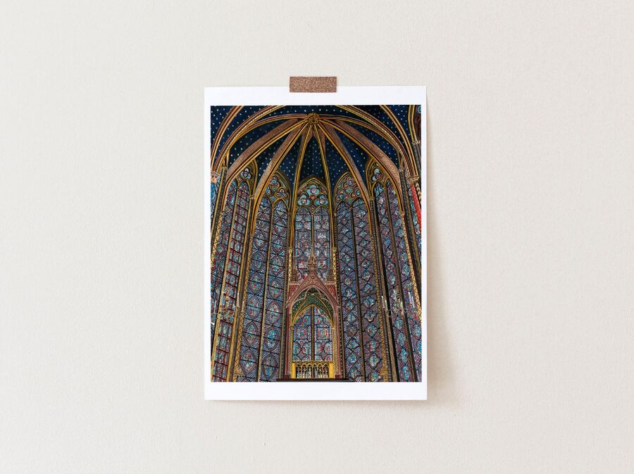 Sainte Chapelle Limited Edition Giclee Print