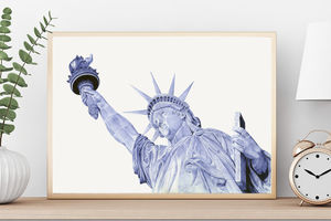 "Statue of Liberty" Giclee Print
