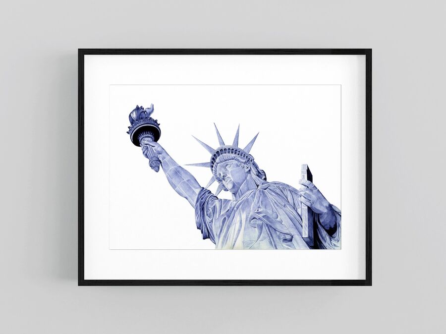 "Statue of Liberty" Giclee Print