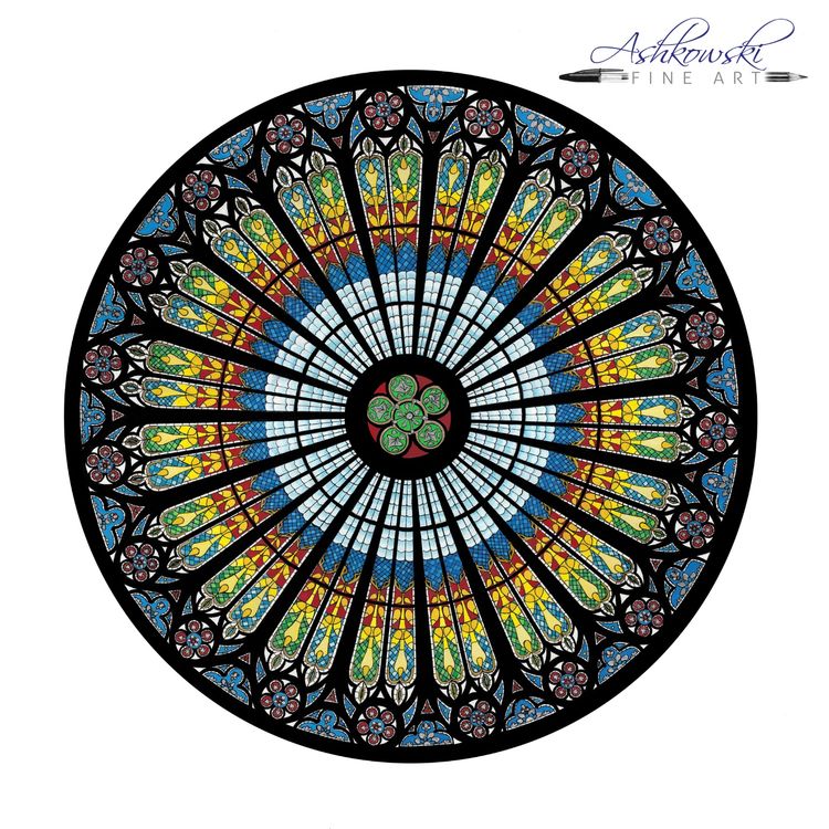 Strasbourg Cathedral Rose Window