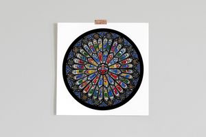 Westminster Abbey Rose Window Limited Edition Print