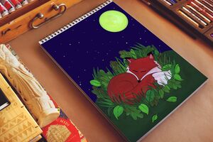 Sleeping Fox