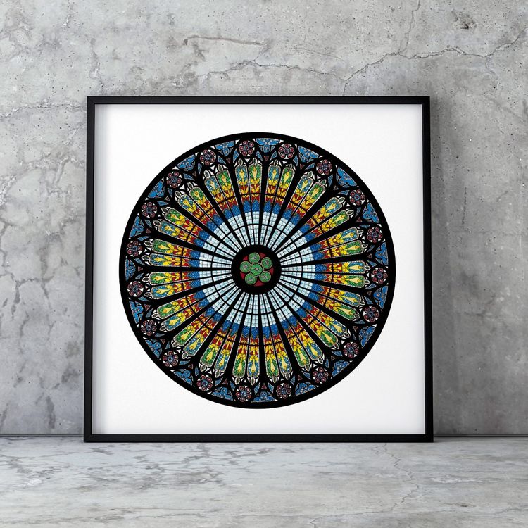 Strasbourg Cathedral Open Edition Print