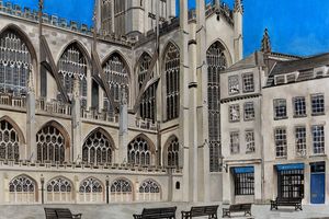 FOR SALE Tourist at Bath Abbey