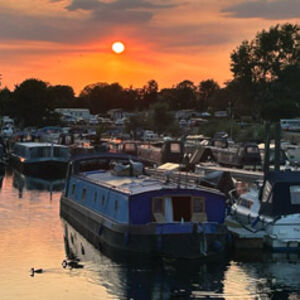 Glen Mansfield Harbour Sunset
