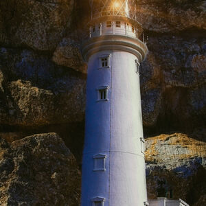 Kelvin Townsend Lighthouse On The Rocks