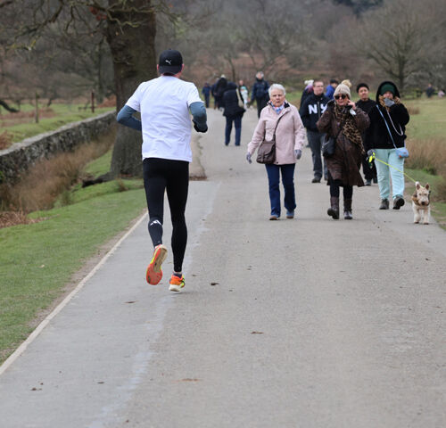 Pete Lowe Runnig Away