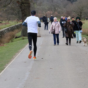 Pete Lowe Runnig Away
