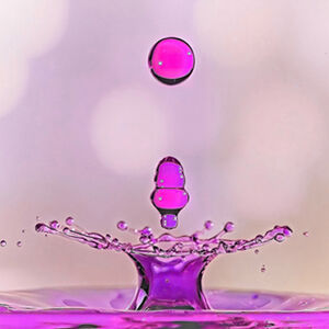 Pete Richardson Magenta Fountain