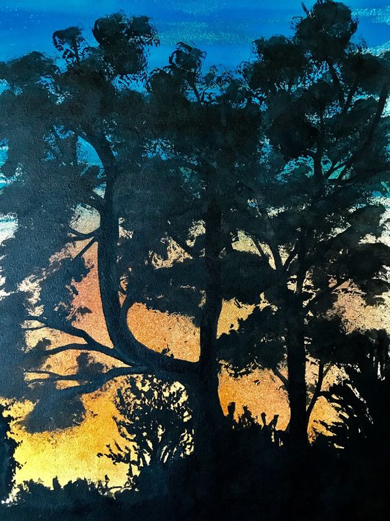 Sunset at Batsford