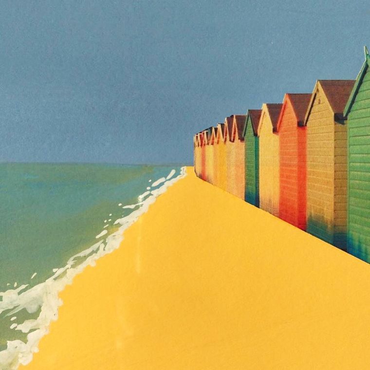 Beach huts, Felixstowe