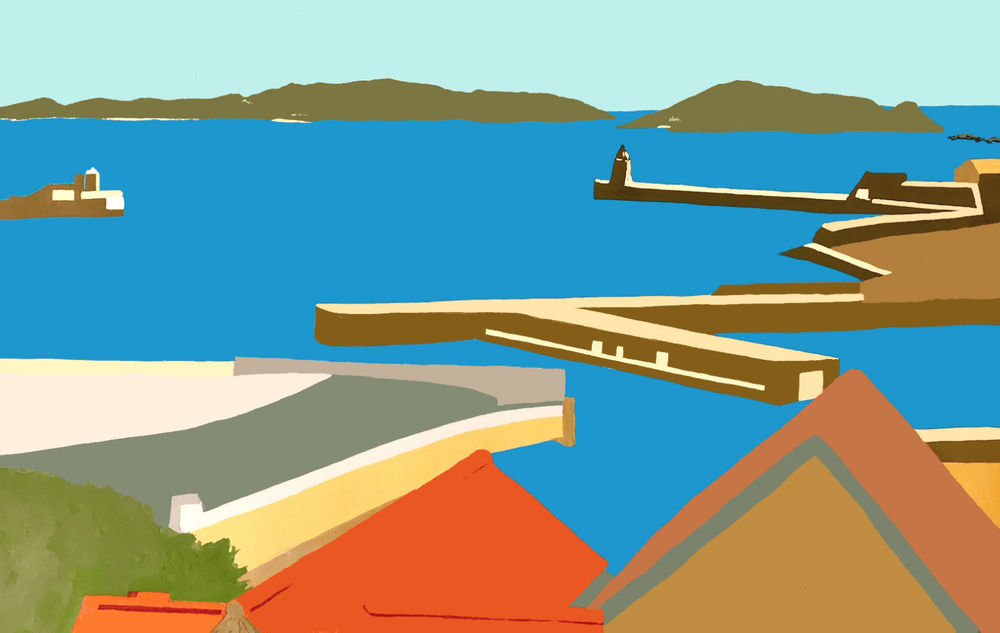 View to Herm