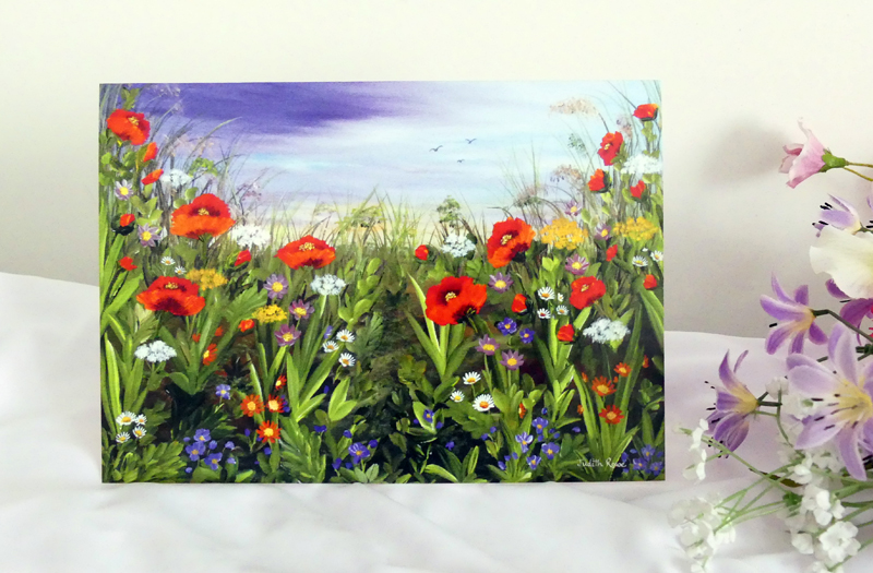 Greetings Card: "A Countryside Walk": £3.00