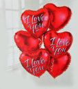Add a "I Love You" Balloon : £5.00