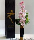Elegant Pink Orchid in Vase: £29.00