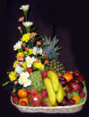 Fruit & Flower Combi-Basket: £40.00
