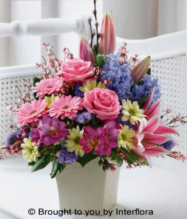 Pink Elegance Arrangement - £43.00