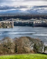 Menai Bridge in the Landscape