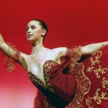 Student ballet dancer