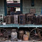 Forgotten Luggage, Phoenicia Train Station 1899