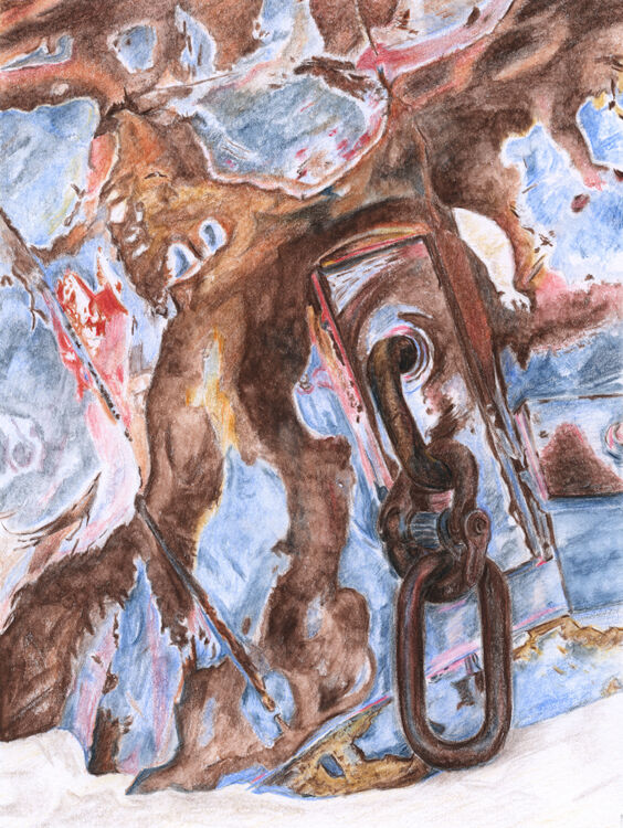 Beached Battered Buoy