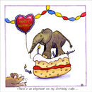 There’s an Elephant on my Birthday Cake