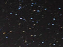 Geminid Meteor and Star Trails