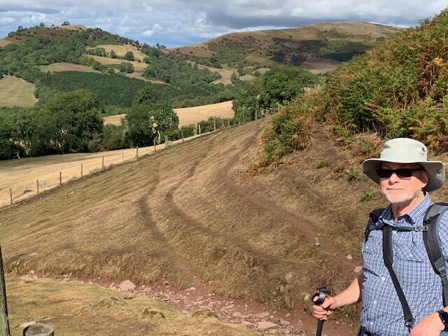 Near the start of the climb to Waun Fach