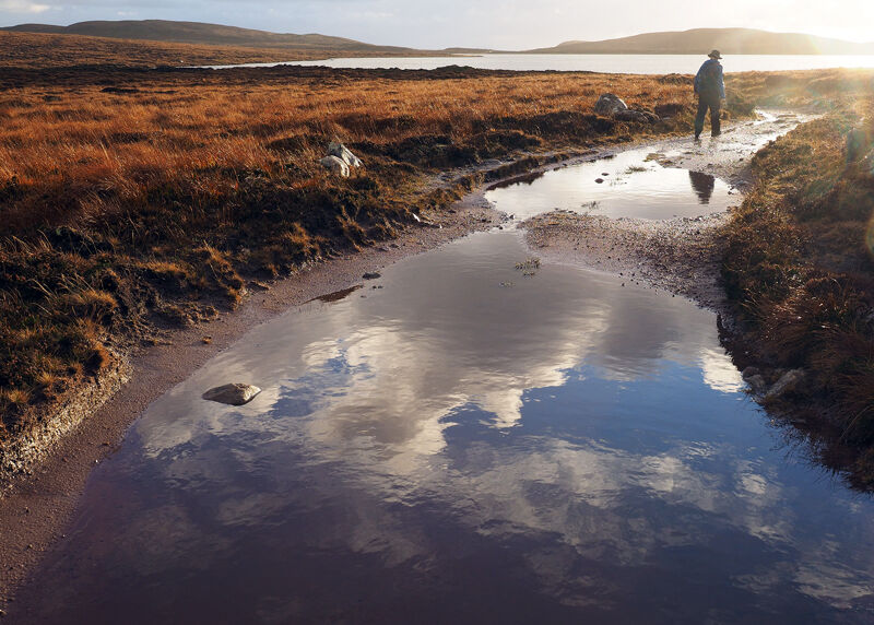 The long walk home from Sandwood Bay
