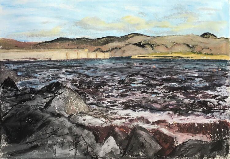 Brighter day at Broadford Bay.