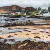 Falling tide at Broadford Bay.