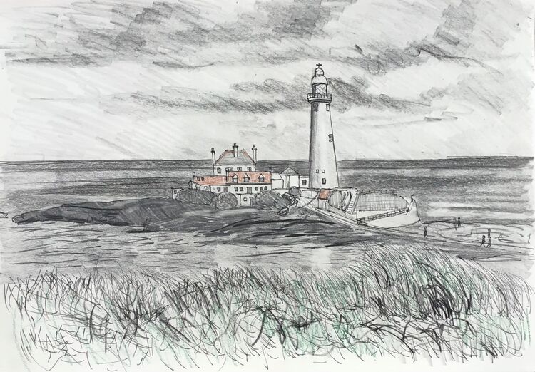 ‘Blown Away in Whitley Bay’
