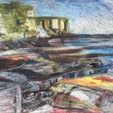 ‘Ebbing Tide at Old Hartley’