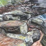 ‘Unsteady Rock Study at Old Hartley’