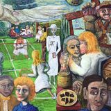 ‘The Tennis Court. After William Trevor.’