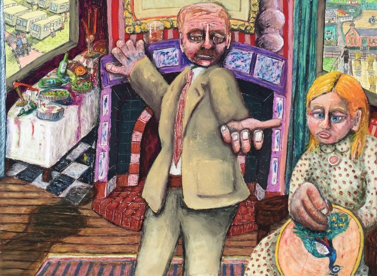 ‘The Drawing Room. After William Trevor.’