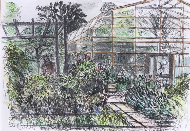 In the Botanic Gardens at Inverness