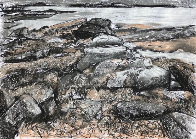 Broadford Bay, early morning, low tide