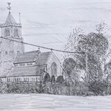 The church of Saint Peter, Waverton.