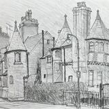 Part of Bath Street in Chester, England.