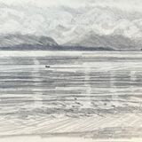 Waterworks…..45 minute sketch before porridge.