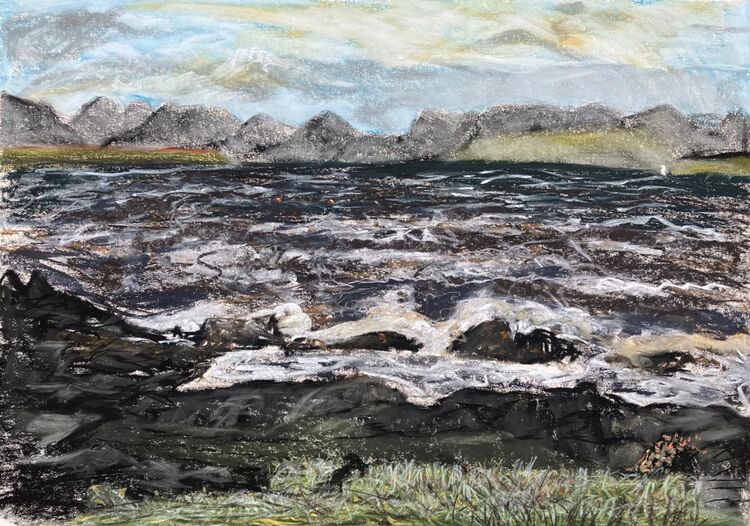 Breezy day at Broadford Bay.