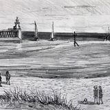 ‘The Harbour Mouth at Blyth’